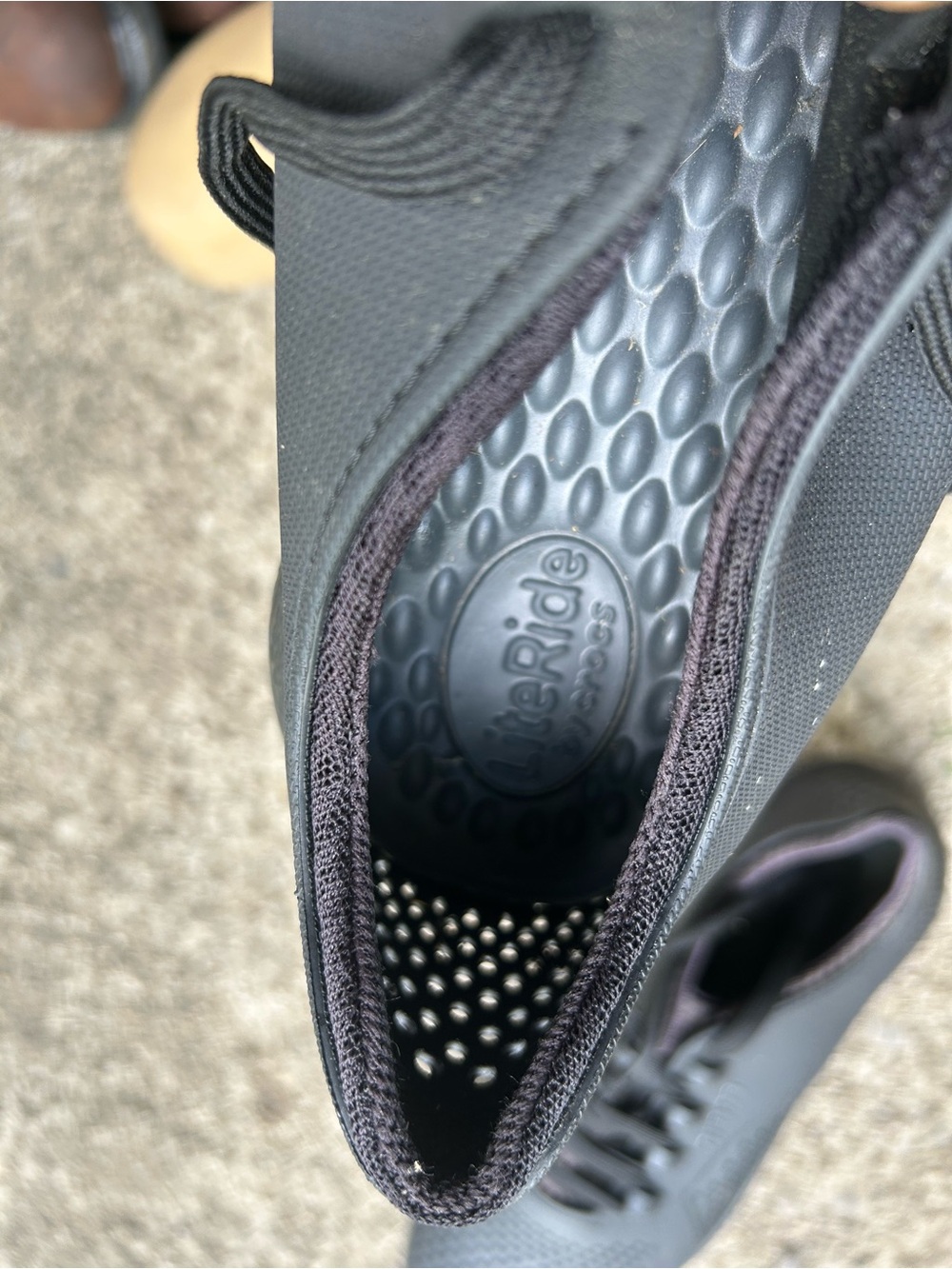 CROCS Men's Black Perforated Casual Sneakers Sz 13 - Picture 9 of 9